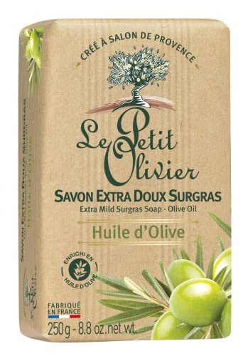 Senteurs Le Petit Olivier A L'Huile D'Olive De Provence 8.8 Oz. Fransa'dan Zeytinyağı Sabunu
