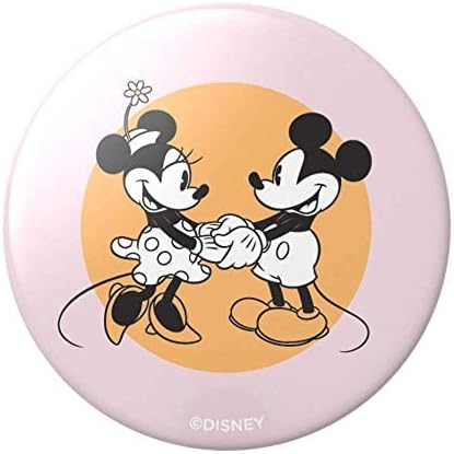 PopSockets: Telefonlar ve Tabletler için Değiştirilebilir Üst Kısmı olan PopGrip-Mickey ve Minnie Love