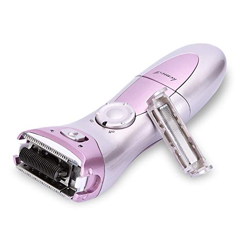 Kadınlar için PaddSun Epilatör Elektrikli Tıraş Makinesi, Bacak saç ve Pop-Up Bikini düzeltici için kaldırma jilet, ıslak kuru