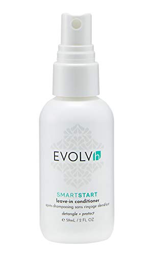 EVOLVh-Natural SmartStart Bakım Kremi + Detangler / Vegan, Toksik Olmayan, Temiz Saç Bakımı ( 2 floz | 60 mL)