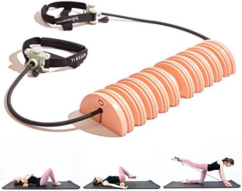 beaurit Ev Pilates Seti / Köpük Rulo Seti (ABS) | Sırt Masajı | Masaj Silindiri / Bacak için Kas Silindiri / Yoga Aksesuarları