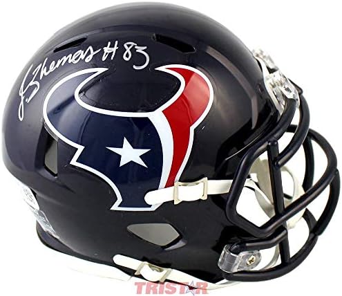 Jordan Thomas İmzalı Houston Texans Mini Kask-İmzalı NFL Mini Kask