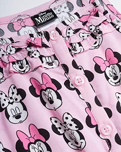 Disney Kız Minnie Mouse Romper-Kolsuz Tank Top ve Şort Tulum (Yürümeye Başlayan Çocuk / Kız)