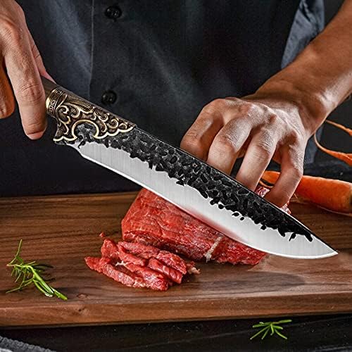 Keskin Sırp Şef Bıçağı Paketi Gyuto Japonya Bıçak Mutfak Açık Pişirme Avcılık BARBEKÜ Kamp Fileto