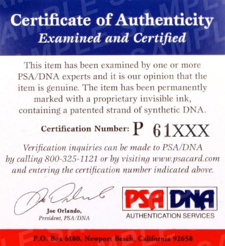Connie Mack Beyzbol İmzalı PSA / DNA - MLB İmzalarını Kesti