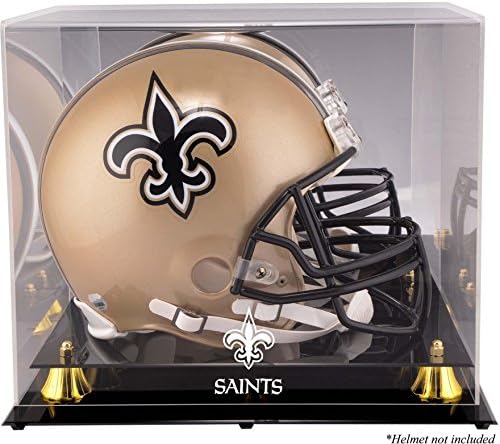 New Orleans Saints Kask Vitrini - Futbol Kaskı Logo Vitrinleri