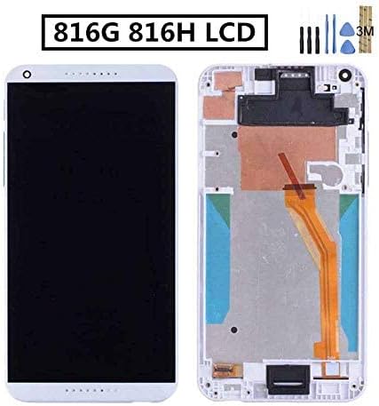 5.5 inç HTC Desire 816 H LCD Dsplay Sayısallaştırıcı Dokunmatik Ekran Paneli Cam Meclisi ile Çerçeve Onarım Parçaları ve Onarım