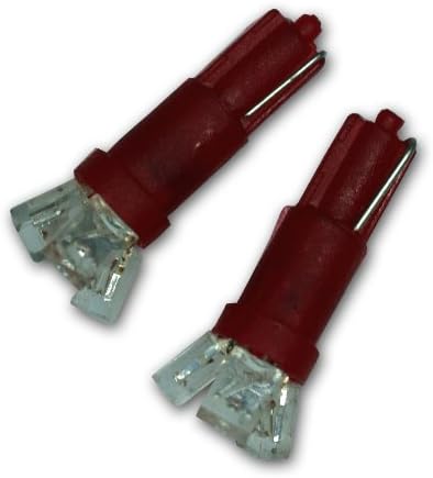 TuningPros LEDBW-T5-R3 Fren Uyarı LED Ampulleri T5, 3 LED Kırmızı 2'li Set