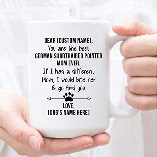 Kişiselleştirilmiş Alman Shorthaired Pointer Hediyeler Onun için, Noel veya Doğum günü Hediyesi için Hediye, Alman Shorthaired