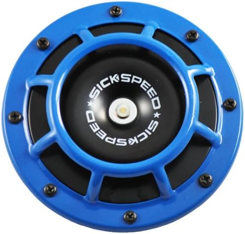 Sickspeed Mavi Süper Loud Tek Elektrikli Patlama Sesi Boynuz için Araba/Kamyon/SUV 12 V P1 için Mazda MX-5 Miata