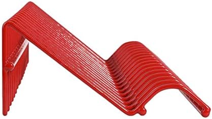 ARES 62003-Kırmızı 16 Yuvalı Pense Rafı-Pense Takım Çekmecesinde Düzenli Tutun - 3/4 inçlik Yuvalar Çoğu Pense için Uygundur-PVC