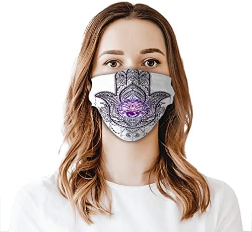 Yüz maskesi, Yeniden kullanılabilir bez yüz maskeleri Yıkanabilir ayarlanabilir Nefes alabilen Kumaş maske Filtre Cebi ile