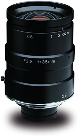 Kowa LM35LF 35mm F2.8 Manuel İris F-Mount Lens, Megapiksel Anma, 46mm Görüntü Çemberi