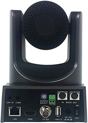 PTZOptics 12X SDI Gen 2 Canlı Yayın Yayın Kamerası, Gri + HuddleCamHD HC-Joy-G3 3. Nesil Seri PTZ Joystick