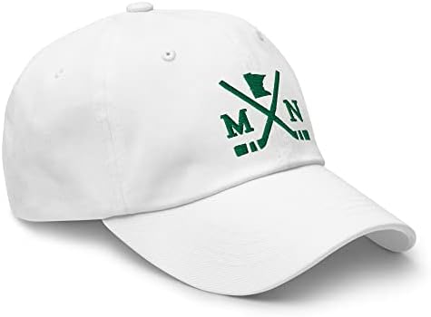Minnesota Hokey Sopaları Retro İşlemeli MN Beyzbol Şapkası Baba Şapkası