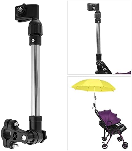Fockety MBC Şemsiye Standı, Bebek Arabası Şemsiye Standı, çok Fonksiyonlu Geri Çekilebilir MBC Pram Bebek Arabası Bisiklet için