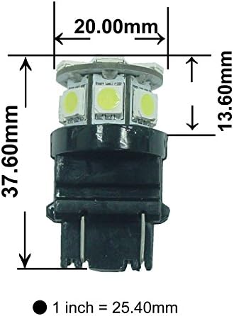 PA LED 2 ADET 30SMD 3157 Yeşil Oto LED Ampul 12 V için Dönüş Sinyali, Side Marker, Dur, Geri, Kuyruk ışık (3056 3156 3156A 3057