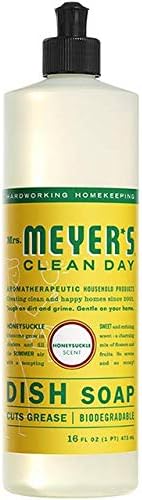 Bayan Meyer'in Sıvı Bulaşık Sabunu Çeşitleri, 1 Limon Mine Çiçeği, 1 Fesleğen, 1 Hanımeli, 1 CT