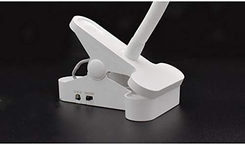 Led masa lambası masa Lambası LED klips Okuma masası ışık Kitap Masa Lambası USB Şarj Edilebilir Çalışma Okuma Ofis Beyaz Ev