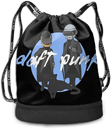 MİSSBİE Daft-Punk İpli Çanta-Basit Spor Omuz Çantaları