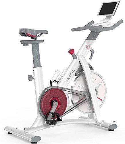 WuyUesun egzersiz Bisikleti Egzersiz Bisiklet Bisiklet Sabit W/lcd ekran Kalp Hızı Ayarlanabilir Ayak Fitness ekipmanları