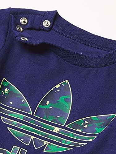 adidas Originals Bebek Paketi Kamuflaj Baskı Grafikli tişört