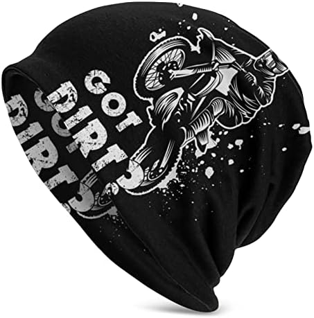 Nıqqzıt Motokros Kir Bisiklet Bere Şapka için Erkek/Kadın Hımbıl Bere Kayak Kafatası Kap Kış İnce Streç Akrilik Örgü Şapka