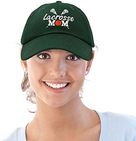 DALİX Lacrosse Anne Şapkası Kadın Beyzbol Şapkaları Yapılandırılmamış Baba Şapkaları