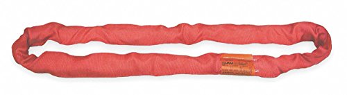 Lift-Tüm EN150X4 Tuflex Polyester Sonsuz Yuvarlaklar, Kırmızı, 4 ' Uzunluk