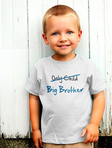 Sadece Çocuk Big Brother Gömlek Big Brother Duyuru Toddler Bebek T-Shirt