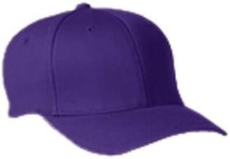 Yupoong Flexfit Orta Profil Beyzbol Şapkası, Mor