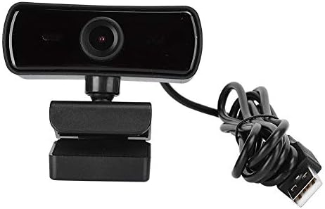 V BESTLIFE USB Webcam, 4MP HD PC Kamera Dahili Mikrofon,360 derece dönebilen Klip,Çevrimiçi Sınıflar için Canlı Yayın Oyunları