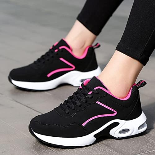 Kadın koşu ayakkabıları Rahat Nefes yürüyüş ayakkabısı Atletik Sneakers Spor Tenis Rahat Hafif ayakkabı Bahar Yastık rahat spor