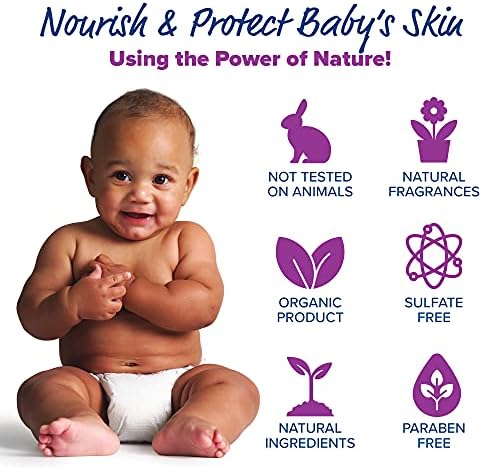 Mama Milla'nın Organik Bebek Balsamı - Pişik Giderici, Egzama ve A, D & E Vitaminli Beşik Kapağı için Merhem Nemlendirici