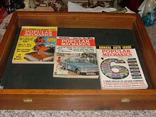 3 Sayı Popüler Mekanik Ocak, Ekim, Kasım 1961 Beyzbol, Atomik Stok, Arabalar