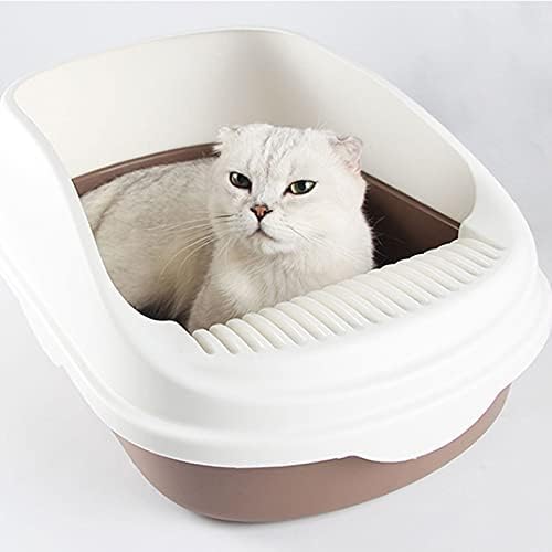 Yeniden Kullanılabilir Pet Çöp Kutusu, Küçük Hayvanlar için Pet Tuvalet, Ergonomik Çöp Kürekli, Büyük, Orta ve Küçük Kediler