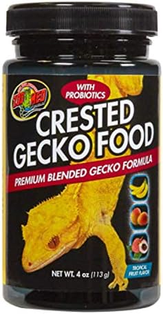 Zoo Med Tepeli Gecko Gıda-Tropikal Meyve Aroması 4 oz (113 g) - 4'lü Paket