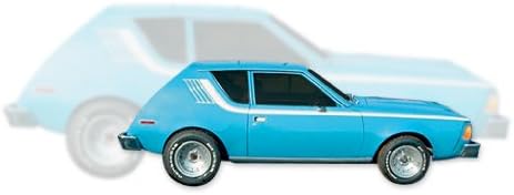 1976 AMC American Motors Gremlin Çıkartma ve Şerit Seti-Mavi