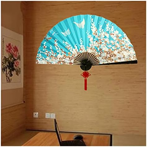 aıpıao Duvar Montaj Dekoratif Fan Büyük Katlanır Kağıt Yelpaze Çayevi Dekoratif Fan Ev Oturma Odası Duvar Asılı Kağıt Hayranları