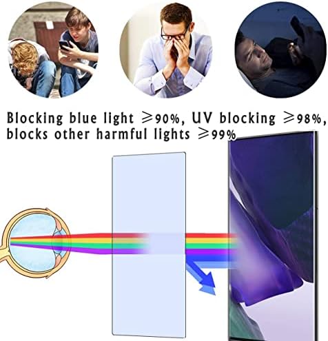 Vaxson 3-Pack Anti mavi ışık Ekran Koruyucu, Garmin Fenix 5x artı TPU Film Koruyucular Sticker ile uyumlu [Değil Temperli Cam