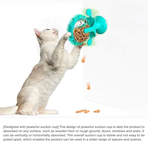 ZYJC Yavru Interaktif Catnip Bulmaca Egzersiz Oyuncaklar Kedi Tedavi Bulmaca Vantuz Kedi Tedavi Oyuncaklar ıçin Kedi Egzersiz