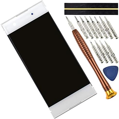 G3116 Beyaz LCD Dokunmatik Meclisi Sony Xperia XA1 ıçin LCD Ekran Dokunmatik Ekran Digitizer Komple Yedek (Çerçeve ile)