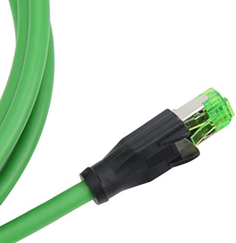 Tgoon M12-RJ45 Yama Kablosu, Endüstriyel Ethernet Uygulamaları için 4Pin Ağ Kablosu IP67 Suya Dayanıklı 60 (V) -20℃-+80℃ Plastik