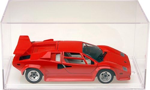 1:32 Ölçekli Otomobiller için Pioneer Plastik Şeffaf Akrilik Vitrin, 8 inç x 3,75 inç x 3,5 inç (Posta Kutusu)