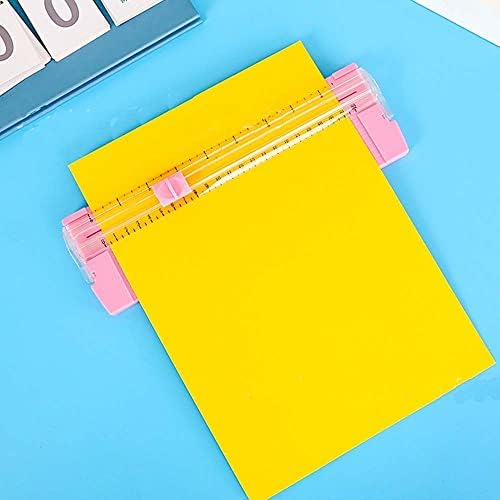 10 İnç Kağıt Düzeltici, Kupon, Kraft Kağıt ve Fotoğraflar için Otomatik Güvenlik Korumalı A4 Boyutlu Kağıt Kesici (mor)