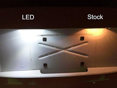 Alvdıs (2) Xenon Beyaz Canbus Hata Ücretsiz 12-3030-SMD 168 194 2825 W5W T10 LED yedek ampuller İçin Dome harita iç ışıklar,