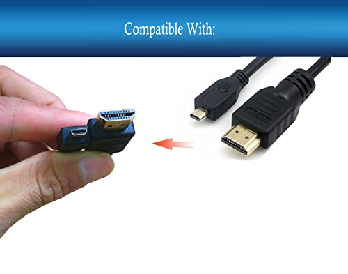 UpBright Yeni HDMI Ses Video TV kablo kordonu Kurşun ile Uyumlu Pandigital Supernova R80B452 R80B455 8 RR80B455 RR80B455-R WiFi