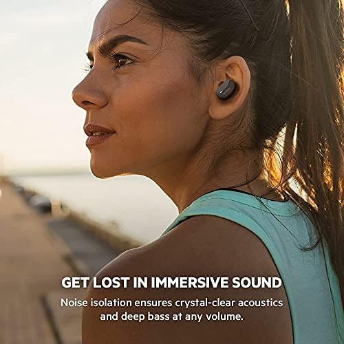 Belkin SoundForm Gerçek Kablosuz Kulaklıklar, Mikrofonlu Bluetooth Kulaklıklar, Dokunmatik Kontroller, Şarj Kılıflı iPhone 12,