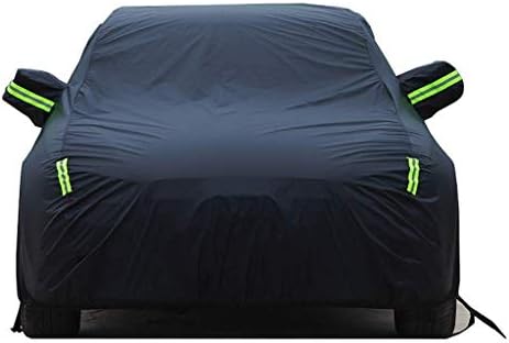 jsmhh Mercedes GLK araba kılıfı ile Uyumlu, Açık araba kılıfı Dört Mevsim Evrensel Araba Takım Elbise (Renk: Siyah)