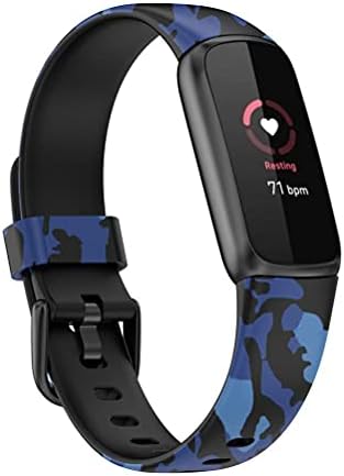 CXWLD Yumuşak TPU Bilekliği Kayış Fitbit ıçin Uyumlu Luxe Yedek Kayış Ayarlanabilir saat kayışı Spor Kayış Erkekler Kadınlar